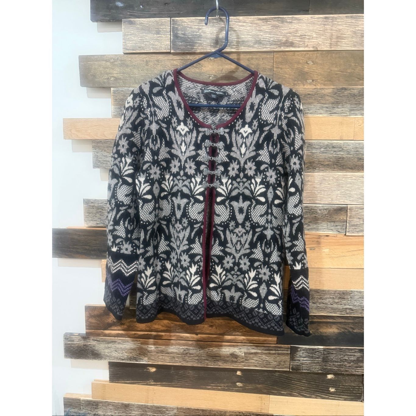 Gudrun Sjoden Saga Cardigan Nwt Size Medium